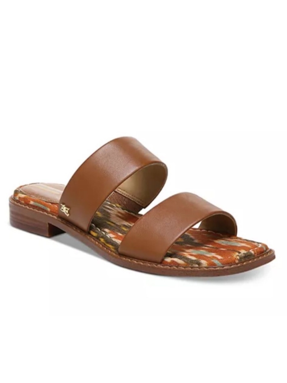 Sam Edelman Women's sz 10 Haydee Slip On Sandals brown leather boho festival
